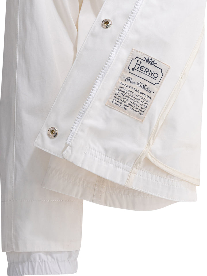 Herno Waterproof Jacket Jackets and Coats - Bianco | 75d7370e73f455fce91dca777ff26efe80862eae
