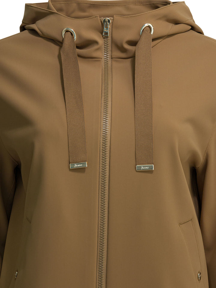Herno Light Jacket Jackets and Coats - Marrone | e8b4f86e0c83d0b2baeb6c3e541444dadb570717