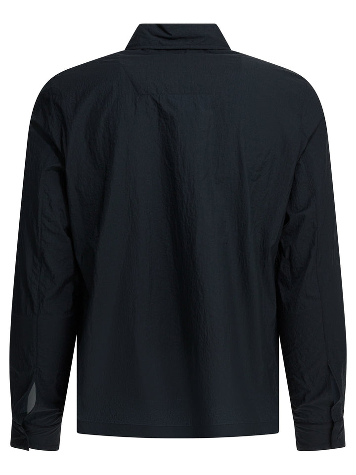 Herno Nylon Overshirt Jacket Jackets and Coats - Blu | 810619d739b9ab5593986f7b651fec1123dc6cb4
