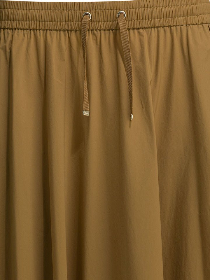 Herno A-Line Midi Skirt Gonne - Marrone | a56182743f8d045a33f6e761bc8dd092ae8b69c0