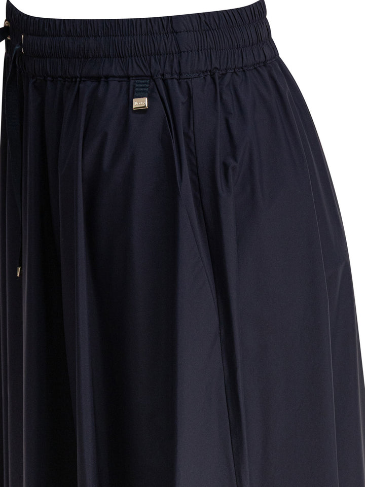 Herno A-Line Midi Skirt Gonne - Blu | 145556eac29008b84555bfc2a1ef299dc30b1cb0