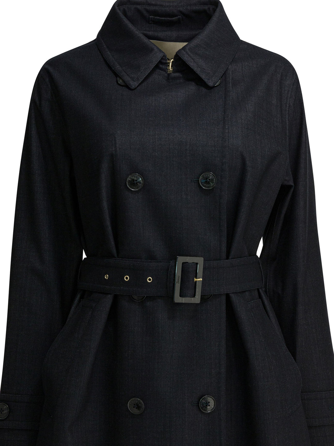 Herno Trench Coat With Belt Jackets and Coats - Blu | f3d36cefb1cc2ec8b111083039ef6bdaa744deae