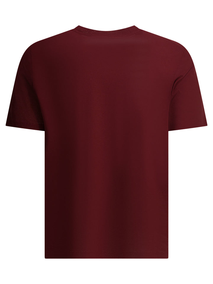 Herno Crew-Neck T-Shirt T-shirts - Rosso | b741f17ae51c4c13998ea98269e6f3b4346536a9