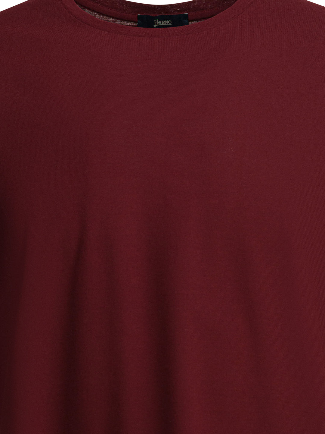 Herno Crew-Neck T-Shirt T-shirts - Rosso | 23f110aea07f28aff9fa046829573554a94df1e2