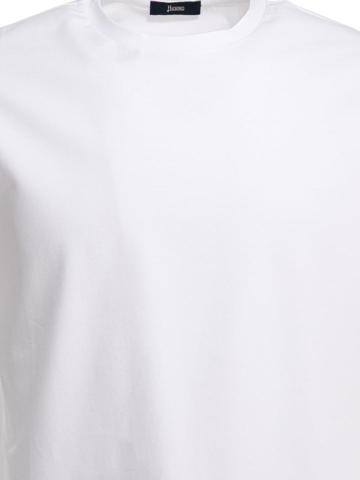 Herno Crew-Neck T-Shirt T-shirts - Bianco | 908f487f6da878855bc3639d7179ddf3c1a039b2