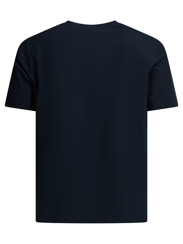 Herno Crew-Neck T-Shirt T-shirts - Blu | 0a58ecf7fd9258303721341a57e2c5d06041d2f9