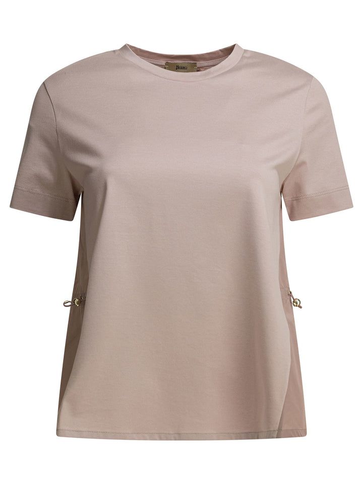 Herno Crew-Neck T-Shirt T-shirts - Rosa | 31e9c7007d07e6bd3dcc95aecefc0825bfdaa79b