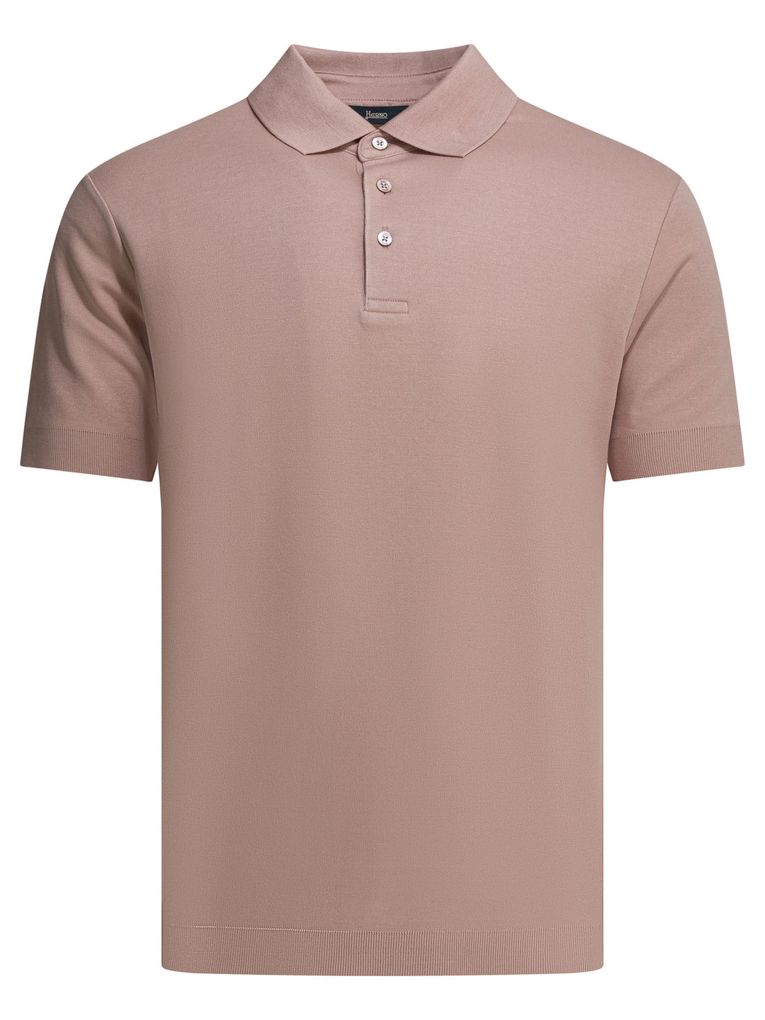 Herno Polo Shirt With Buttons Polo shirts - Rosa | 19579d930c3f61a7a24dfcd6b2e87066a6338476