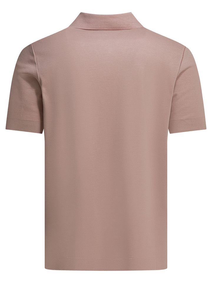 Herno Polo Shirt With Buttons Polo shirts - Rosa | 4f28ee27ce2954a78432c88fc5d570670a7e8edc