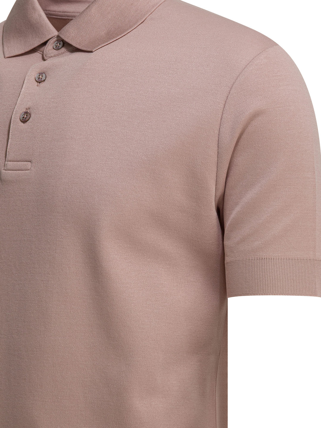 Herno Polo Shirt With Buttons Polo shirts - Rosa | 22e2ddbbd6ec5f2d3fb4e469c1259f1514bb5fd6