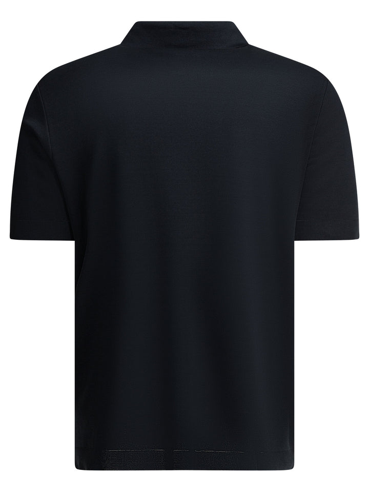 Herno Polo Shirt With Buttons Polo shirts - Blu | 460beaf3b3aec833dbbeb5ab74c23f730f1fa298