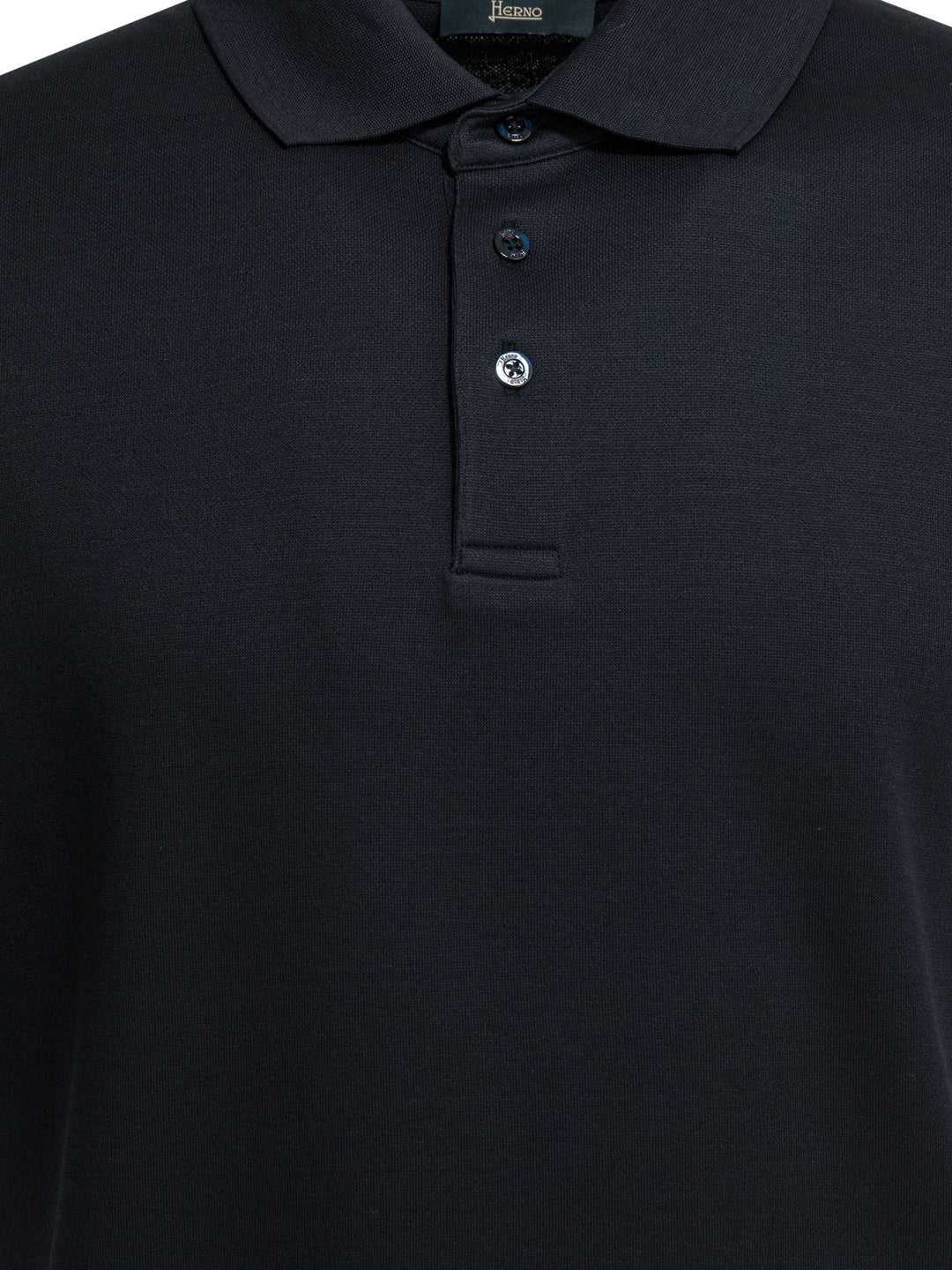 Herno Polo Shirt With Buttons Polo shirts - Blu | f97cd9159f62764085339a2d221f2a57065d280f