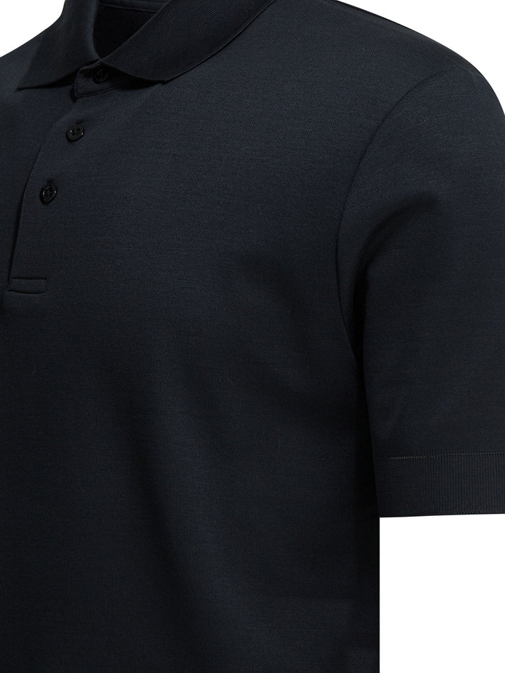 Herno Polo Shirt With Buttons Polo shirts - Blu | a8c5d4a19b425225f7b538f79b02139b86e5f2be