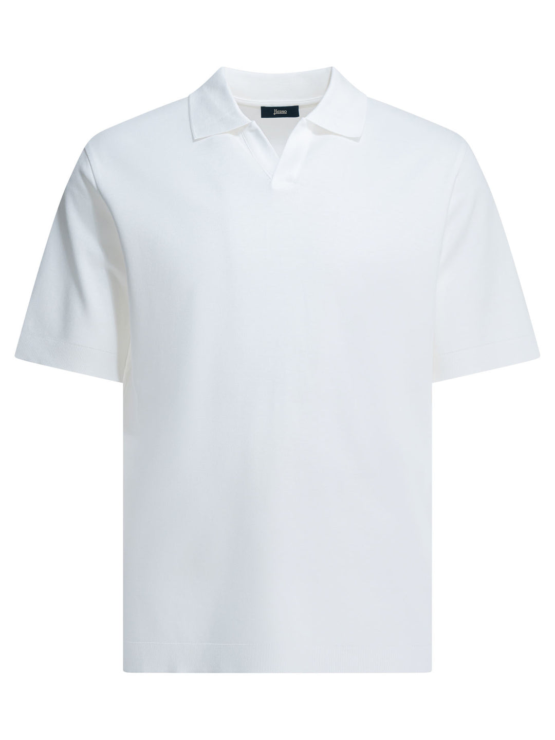 Herno Polo Shirt Without Buttons Polo shirts - Bianco | 425667914c7f6cf9454ae66a4c72d6f44ae9fadc