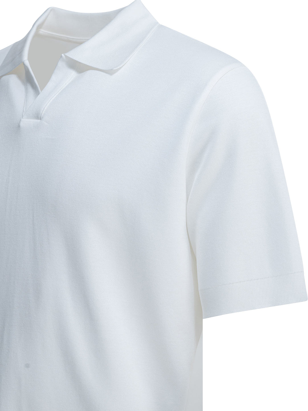 Herno Polo Shirt Without Buttons Polo shirts - Bianco | 3834703c07b5b7dd0cd22cc14fabdc8a858ca405