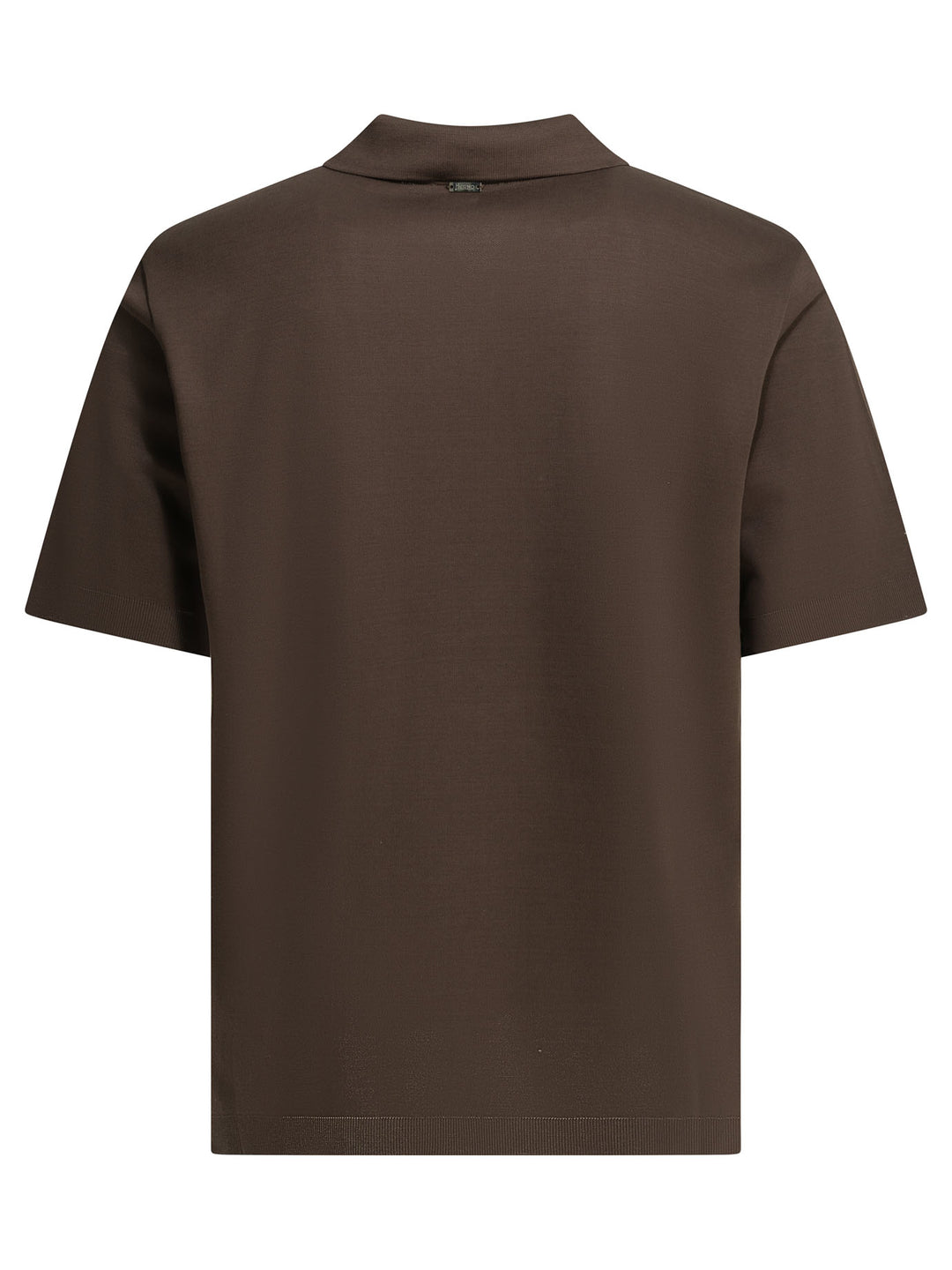 Herno Polo Shirt Without Buttons Polo shirts - Marrone | 58e6d0141bf50489fd449f85f966d6323b7dc3f1