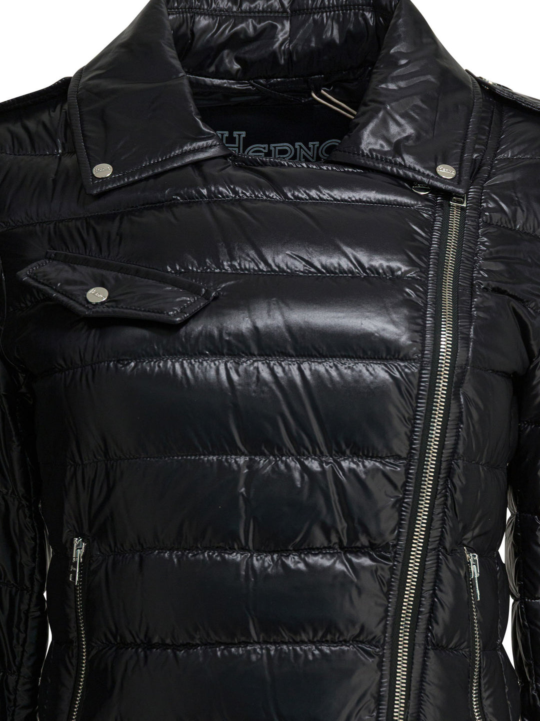 Herno Ultra Light Nylon Bomber Jacket Jackets and Coats - Nero | 00e36162a2b7bbc567e4f349ef6533522d02e307