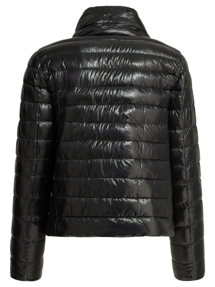 Herno Reversible Short Down Jacket Jackets and Coats - Nero | 9a9db0695253dc6ffbf3ab99b48c05fdc6528215
