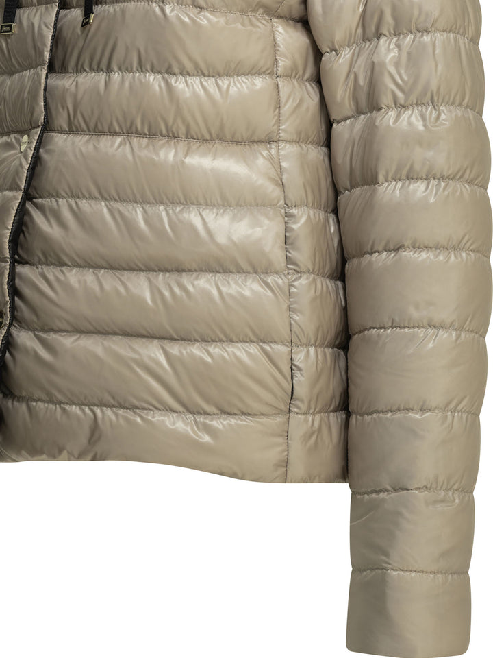Herno Reversible Short Down Jacket Jackets and Coats - Nero | 49d89cdac89cd7ea02cad9ae9355911efce297af
