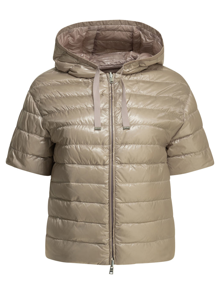 Herno Reversible Short Down Jacket Jackets and Coats - Rosa | 81d15770e44dc492c59046cef7fa732005236745