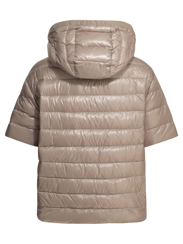 Herno Reversible Short Down Jacket Jackets and Coats - Rosa | 738e4775d02882e6da603935bdfda8e8c66586b8