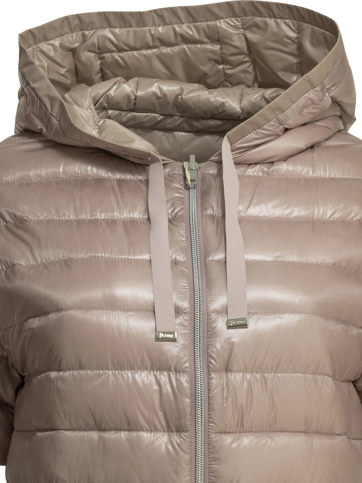 Herno Reversible Short Down Jacket Jackets and Coats - Rosa | d45c3ac94bfa25baaaf50ff38034dfbdfe028a2c