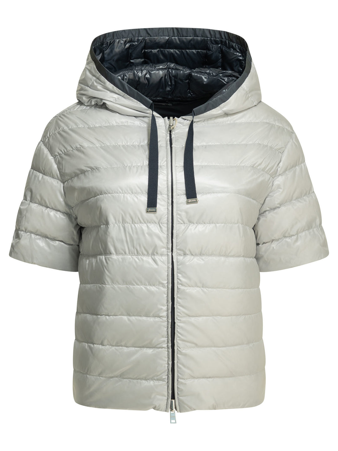 Herno Reversible Short Down Jacket Jackets and Coats - Blu | fb37a50a72e36015ed283ffa0a80c6fc9e12294e