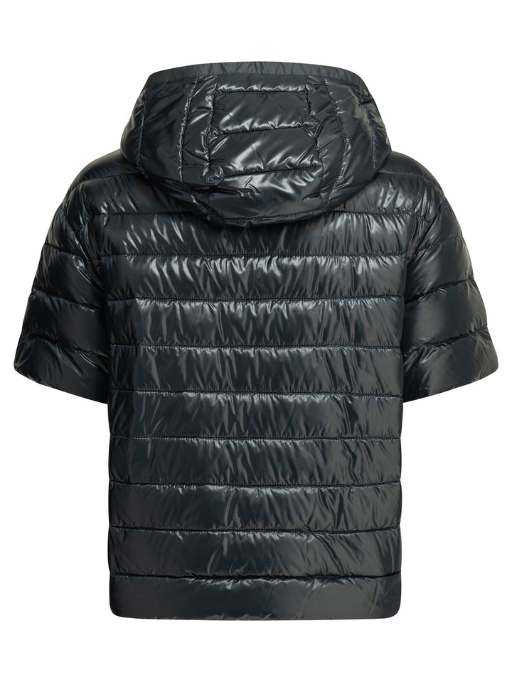 Herno Reversible Short Down Jacket Jackets and Coats - Blu | 238ef6b8f1af97a7f83ae2c569a68bdd51c55068
