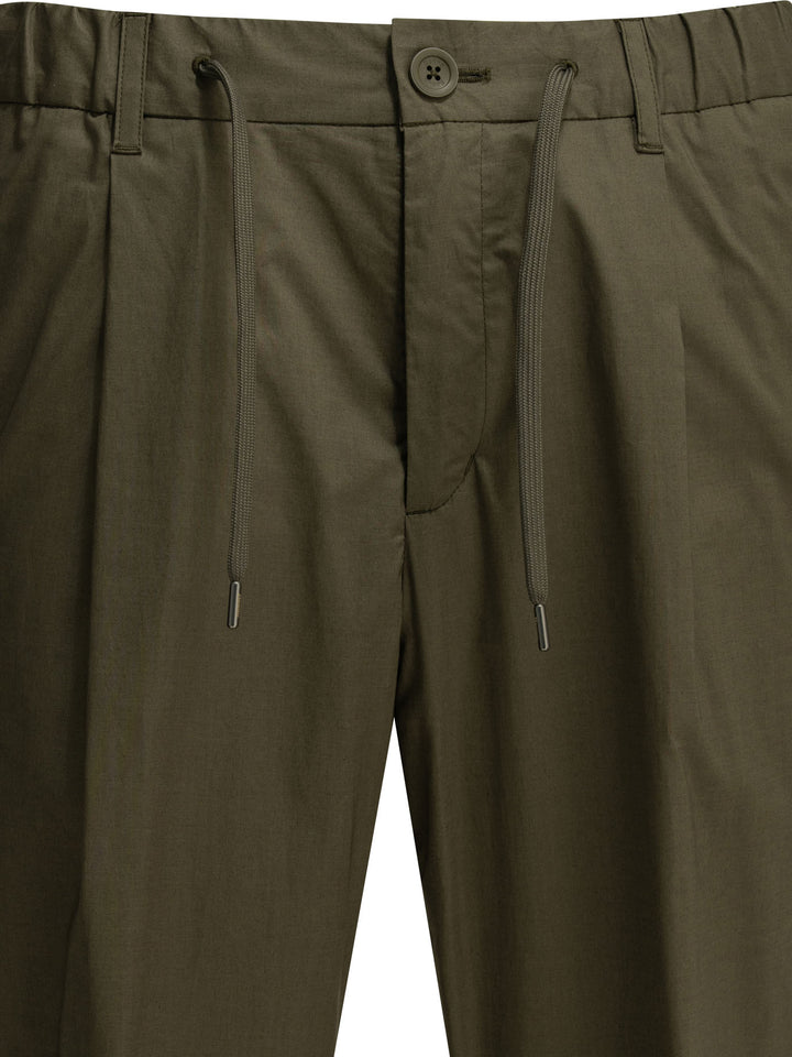 Herno Casual Cotton Pants Trousers - Verde | ab8d58913915b65239a0d3ed6c13b87708dcb679