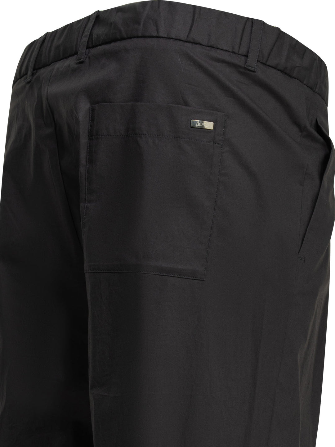 Herno Casual Cotton Pants Trousers - Blu | 0783064df6e40a03d1194fcb543f2c39bc1f69bf