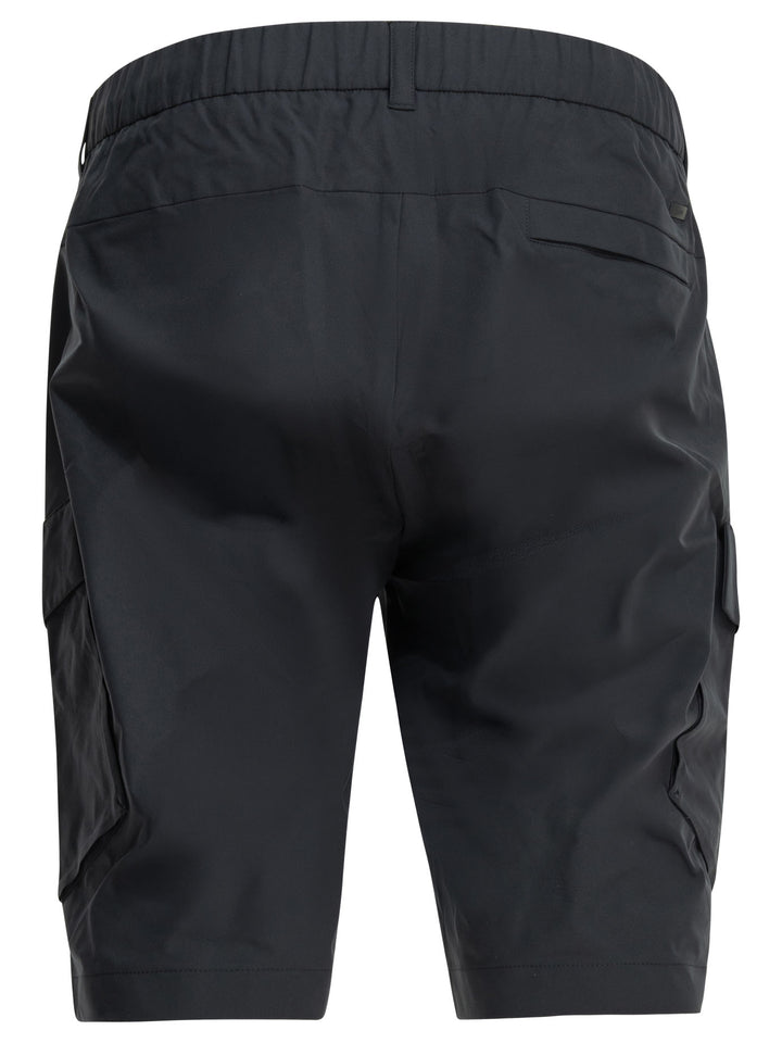 Herno Short Cargo Shorts - Blu | f241930a48b750f84064842aaedb02ea1421b268