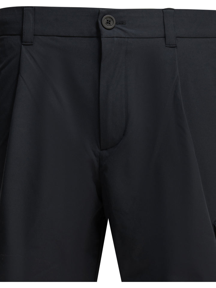 Herno Short Cargo Shorts - Blu | c1a01f8ec9ab95aed7376567c96349df181969f4