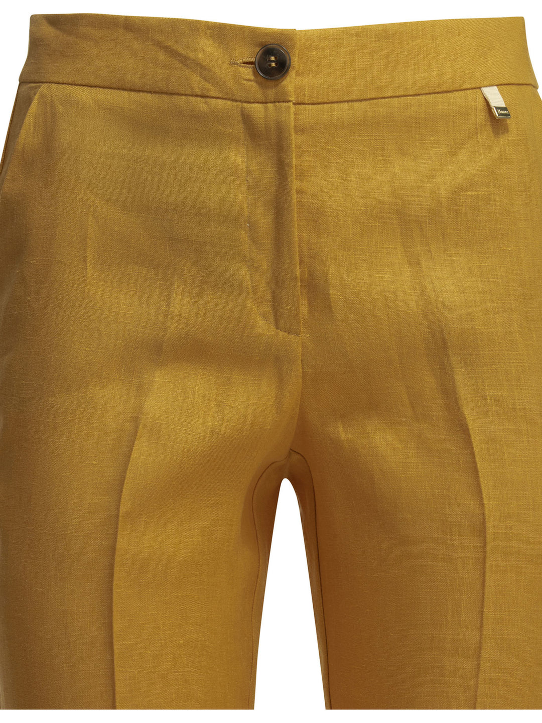 Herno Linen Tailored Pants Trousers - Arancione | 0c5eb3618cc6f552c00d8f54bd4510ffd26747cd