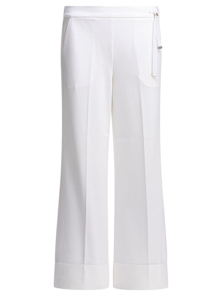 Herno Casual Cotton Pants Trousers - Bianco | 50196da5927d498189fb999645cad9aafe5e9339