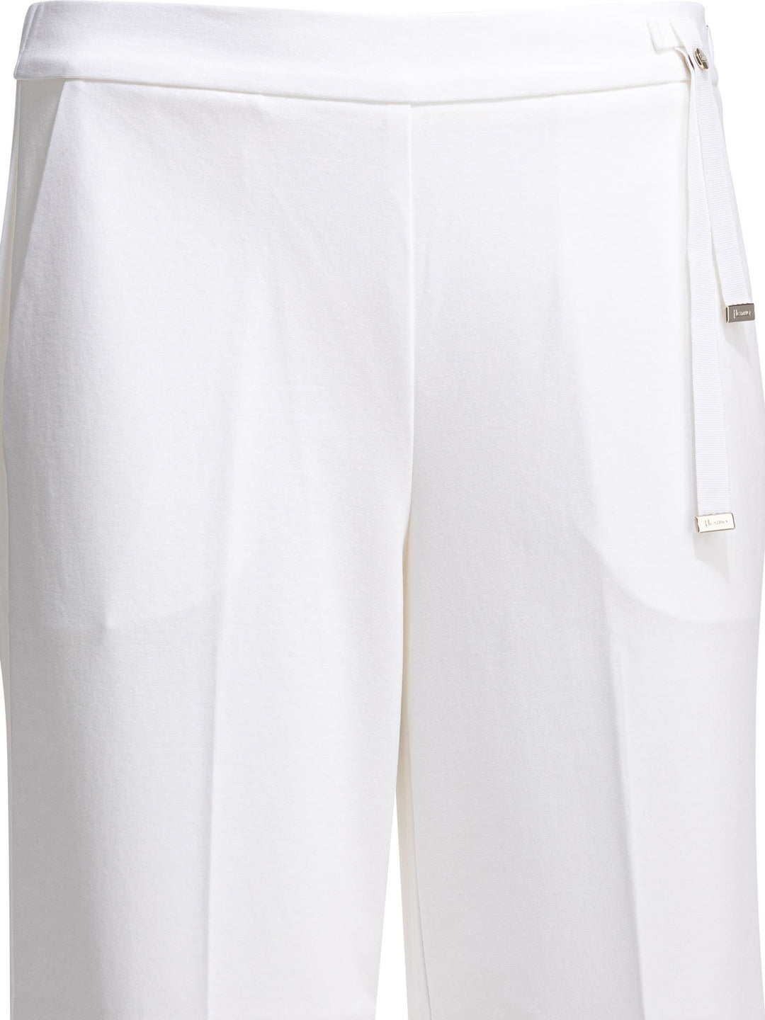 Herno Casual Cotton Pants Trousers - Bianco | 612d166cabbaa533662f05667123ac7fe5537dc9