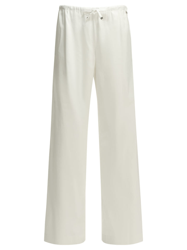Herno Casual Cotton Pants Trousers - Bianco | 3c8b37d3c8277e95fc8643680c154a9a07356923