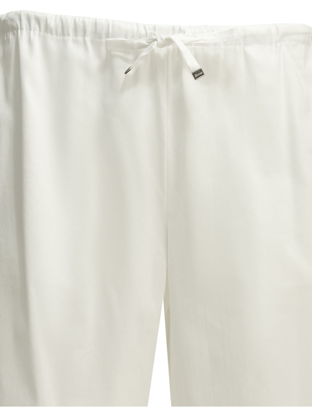 Herno Casual Cotton Pants Trousers - Bianco | 03cb0a4ce0ceba6ac01eef1b48756ae34dc2e759