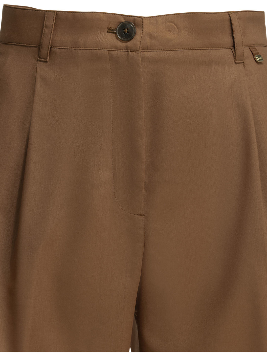 Herno Formal Wool Shorts - Marrone | d014053982fcbeb6aa977f39a8b147621af47558