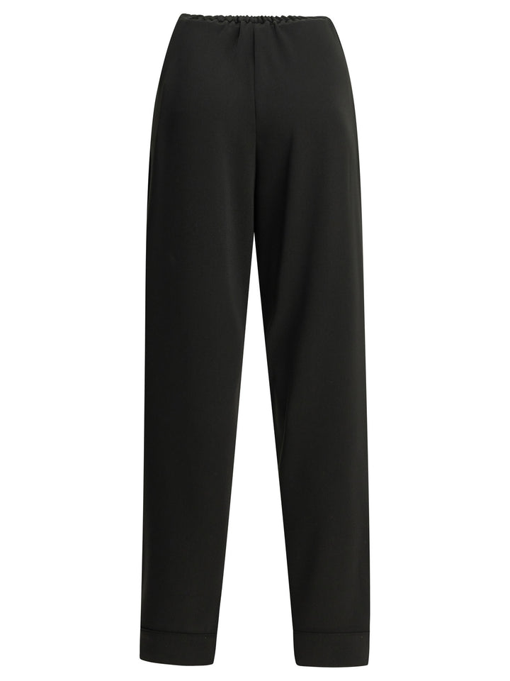 Herno Cotton Feel Trousers - Nero | db930624b51ce60a48f633db2ab25f9b19bb11f8