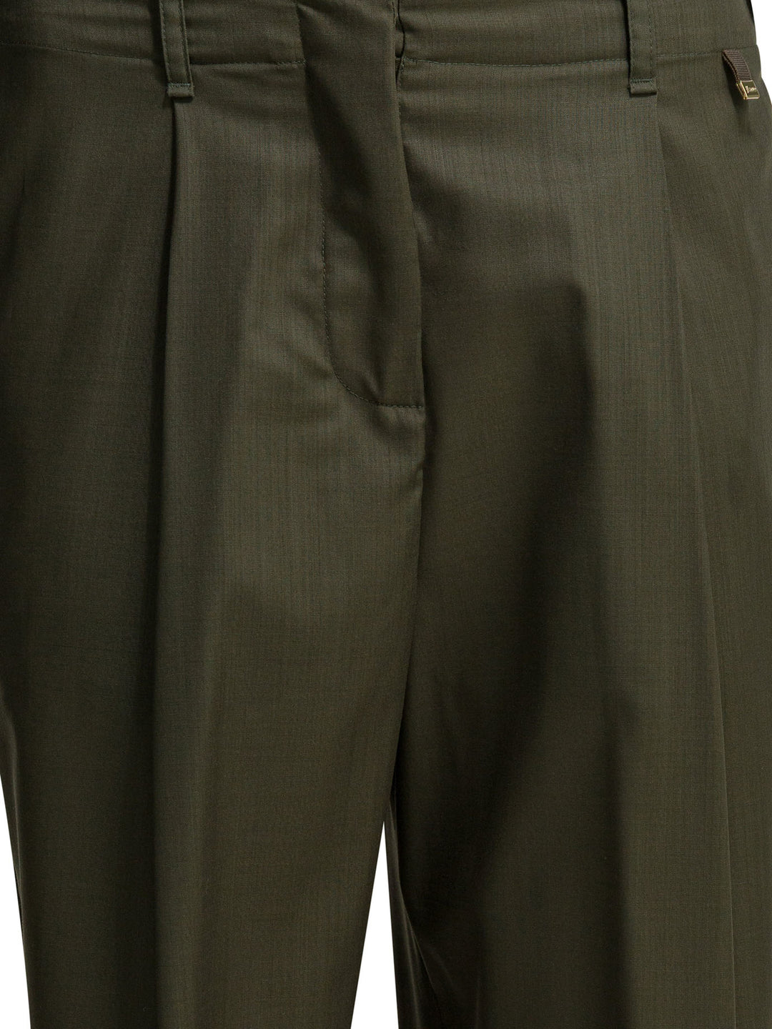 Herno Wool Tailored Pants Trousers - Verde | 1a4a319486ff3cf68f428bbf44bac88ff448458c
