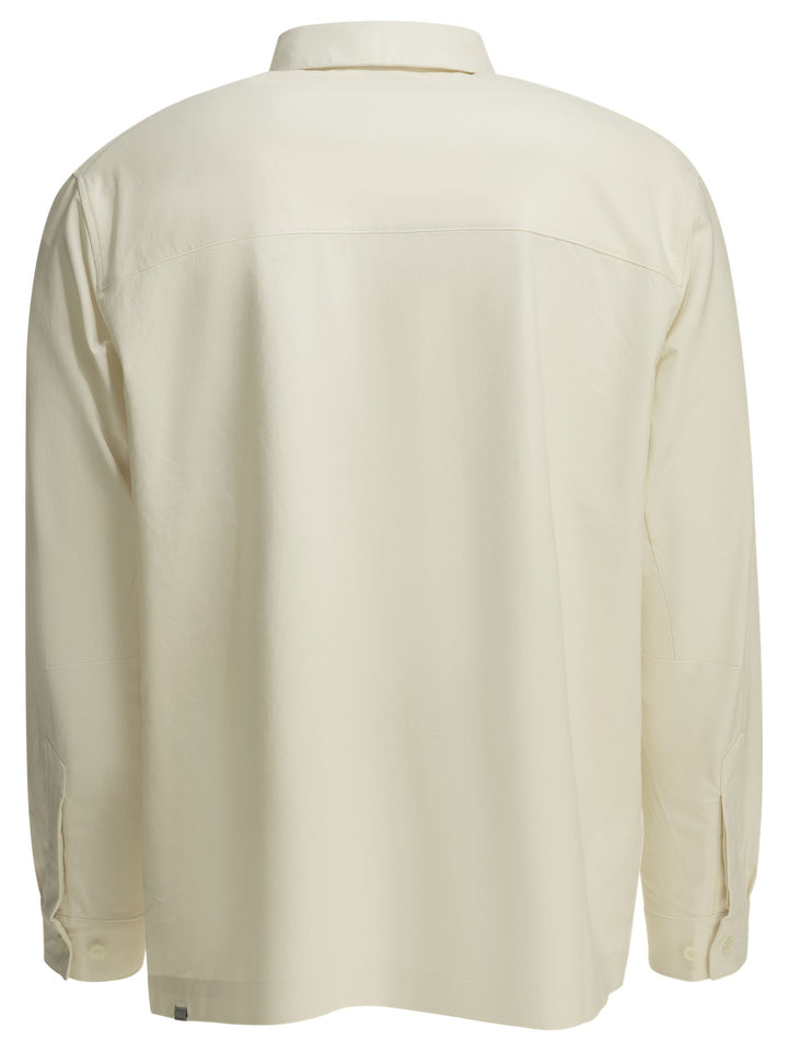 Houdini Sportswear Simbio Base Shirt Shirts - Bianco | b0d1482e7f7bfea794a0c6f0f51a9f2d191be4a0
