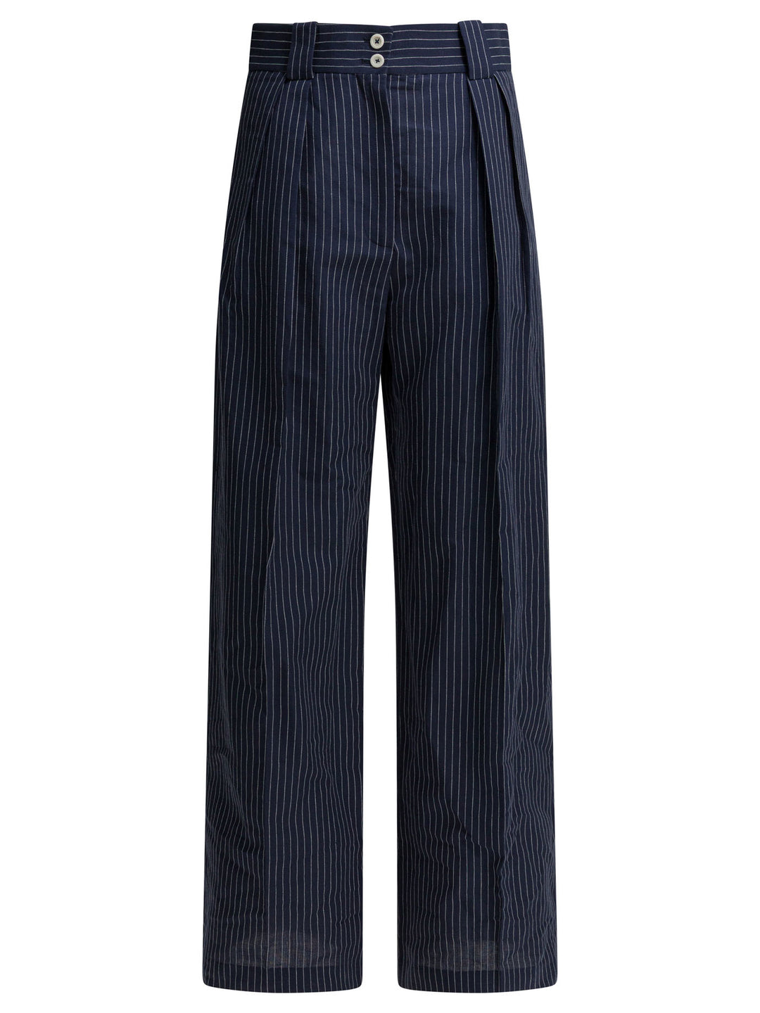 Ines De La Fressange  Trousers - Blu | 9f2b256627ad04f70b013e28e27f46b47b5e93d7