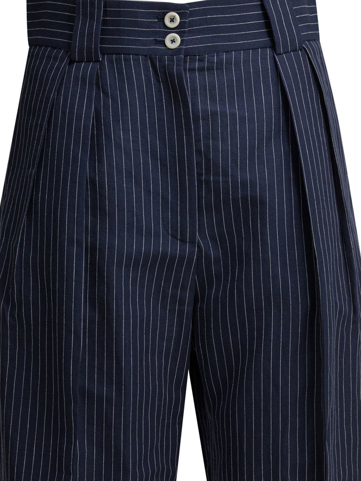 Ines De La Fressange  Trousers - Blu | 692fe17cb2eb516f3bddf72f954be6bfaa20f0a2