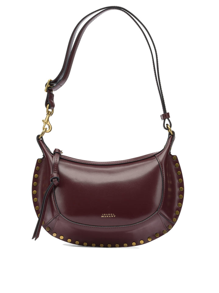 Isabel Marant Oskan Moon Borse a Spalla e Tracolla - Bordeaux | 1628c752d4691c82ba3db374102bfd5f1522f20f