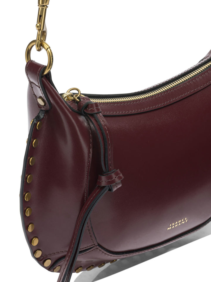 Isabel Marant Oskan Moon Borse a Spalla e Tracolla - Bordeaux | 4da60f33cb6b0aa1adc1dc2932625e0436fdf367