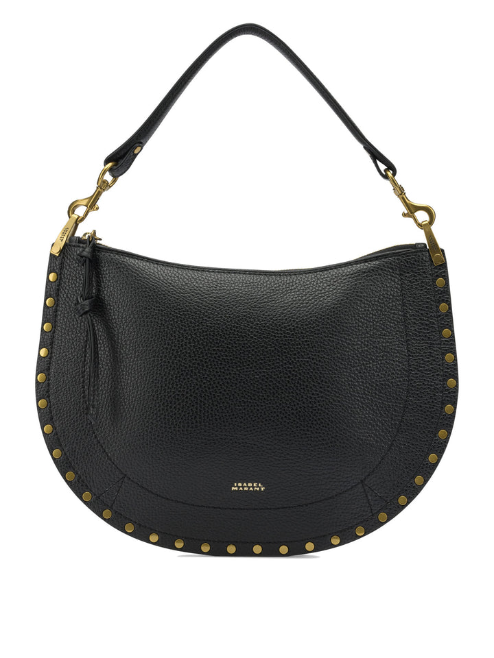 Isabel Marant Oskan Soft Zip Borse a Spalla e Tracolla - Nero | 439836360df30df31872a86a063f7a59ac544cc7