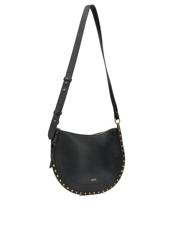 Isabel Marant Oskan Soft Zip Borse a Spalla e Tracolla - Nero | 4e68aeacb0956f3bdd596c7207df8068f36eb6b4