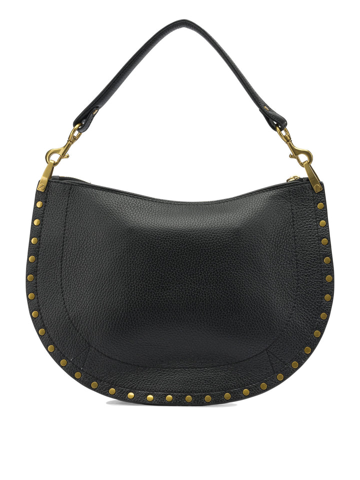 Isabel Marant Oskan Soft Zip Borse a Spalla e Tracolla - Nero | 5f6015ace61ab911528722832c4255bf708e9252