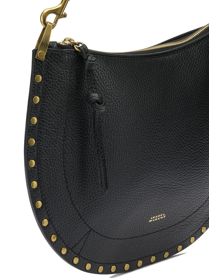 Isabel Marant Oskan Soft Zip Borse a Spalla e Tracolla - Nero | 808e1ce0c5deb2d3249b3b49940c2511f637960e