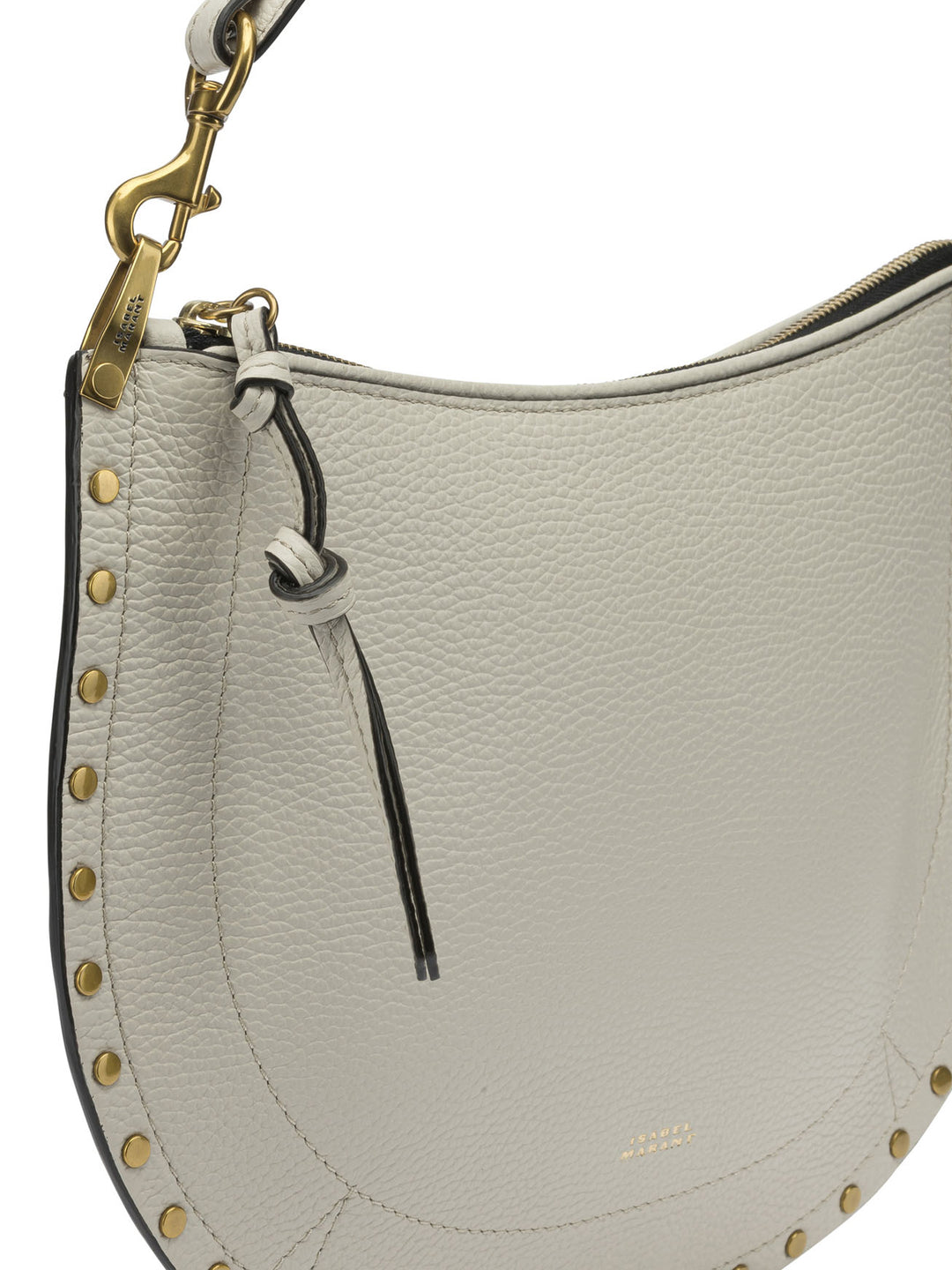 Isabel Marant Oskan Soft Zip Borse a Spalla e Tracolla - Bianco | 27360e54bb6bdd2dd15159752e4ced5f679e4151